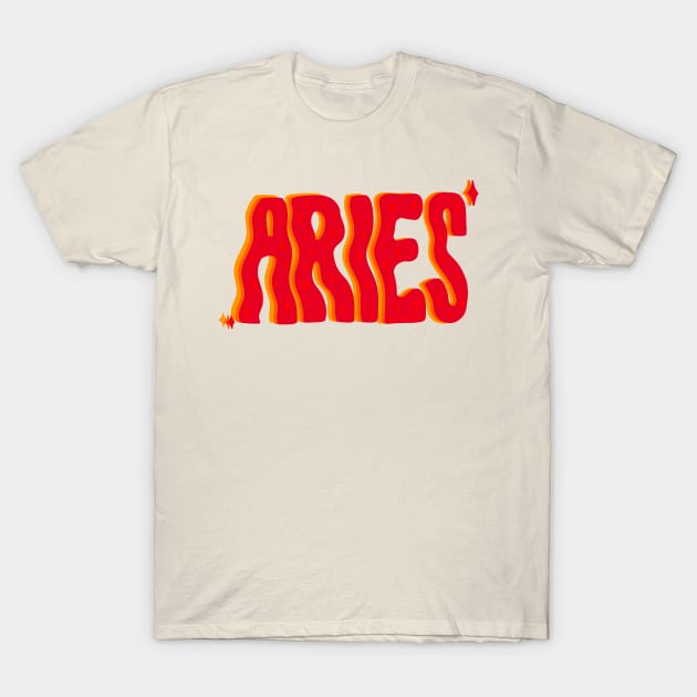 Aries T-Shirt by Doodle by Meg